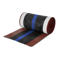 Taśma Aluminiowa KALENICOWA pod Gąsior xRoll 5mb Szerokość 240mm RAL 8012 KASZTAN