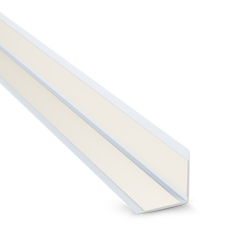 Kątownik PCV Samoprzylepny Zewnętrzny Narożnik 15x15mm BIAŁY 2m 