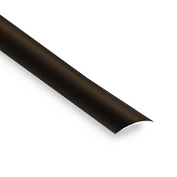 Profil Progowy Owalny Listwa Progowa Owalna 1,80cm BRĄZOWY 30mm KLEJ