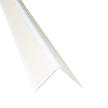 Kątownik PCV Samoprzylepny Wewnętrzny Narożnik 20x20mm BIAŁY 2m 