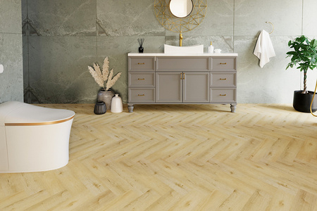 Panele Podłogowe Panel Podłogowy SPC Winylowe 5mm Luxury Floor Jodełka Dąb Ceres 1,513 m² AC4