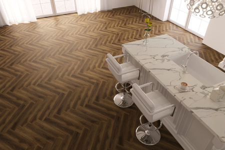 Panele Podłogowe Panel Podłogowy SPC Winylowe 5mm Luxury Floor Jodełka Dąb Hovden 1,513 m² AC4