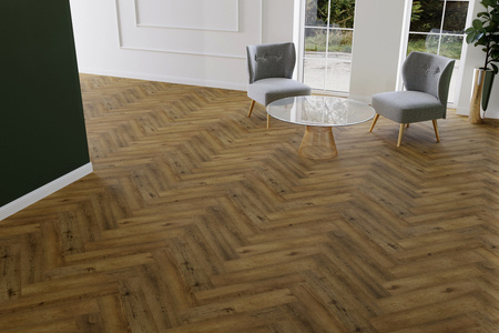 Panele Podłogowe Panel Podłogowy SPC Winylowe 5mm Luxury Floor Jodełka Dąb Tarvos 1,513 m² AC4