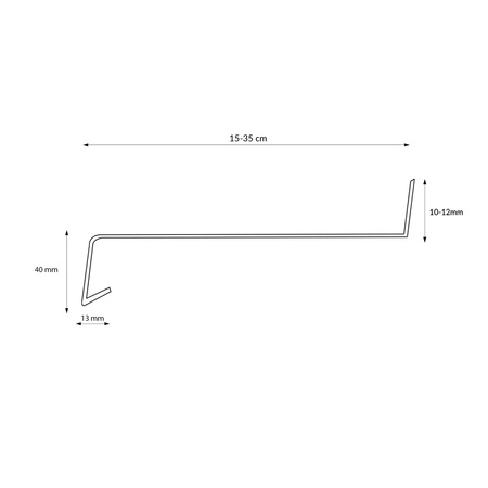 Parapet Zewnętrzny Aluminiowy ALU Antracyt RAL 7016 Szerokość 15cm z Zaślepkami ALUMINIOWYMI GRATIS