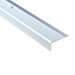 Profil Schodowy Aluminiowy Ryflowany Kątownik SREBRNY 35x15 Wkręcany Na Śruby